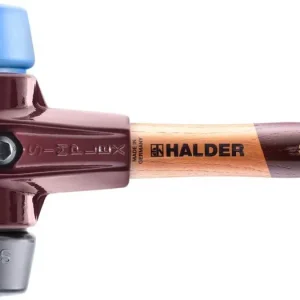 HALDER Simplex-Schonhammer, TPE-soft / Gummi Ø 80, Standfuß, kurzer Stiel Durchmesser: 80 mm Sale
