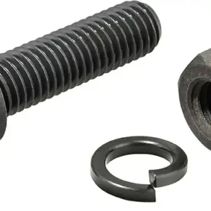 HALDER Ersatzschraube komplett für Tempergussgehäuse Durchmesser: 125 mm Preisknaller