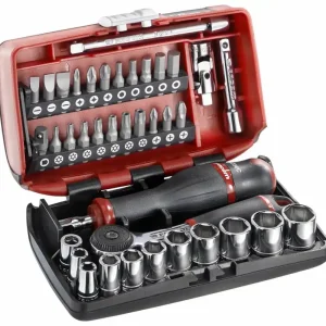Solange Der Vorrat Reicht FACOM Steckschlüssel-Set 38-tlg 1/4 Zoll R.161