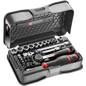 Solange Der Vorrat Reicht FACOM Steckschlüssel-Set 37-tlg 1/4 Zoll R.161B