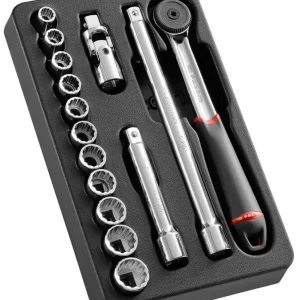 Top-Seller FACOM Modul - Steckschlüssel 1/2 Zoll 15-tlg MOD.S161-112U