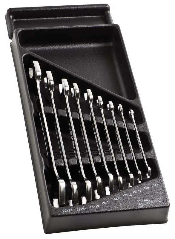 Sichere Zahlung FACOM Modul mit 9 Gabelschlüsseln
