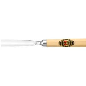 Aktuell Kirschen Bildhauerbeitel gerades Flacheisen, Stich 4 Breite: 40 mm
