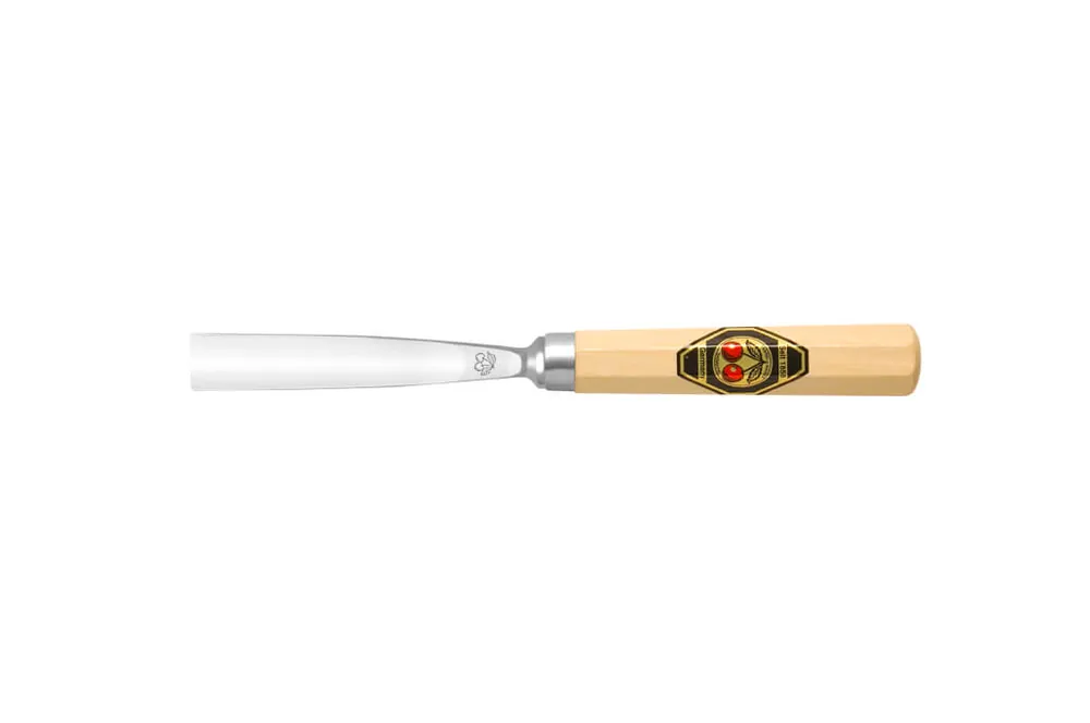 Aktuell Kirschen Bildhauerbeitel gerades Flacheisen, Stich 4 Breite: 40 mm