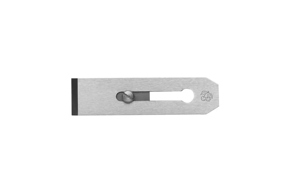 Highlight Kirschen HSS Doppelhobeleisen 48 mm, blank, mit kurzer Schraube