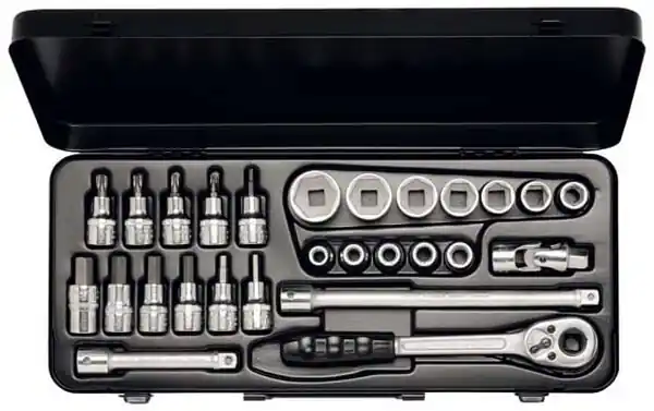 Sonderaktion ELORA Steckschlüssel-Satz 1/2 27-teilig 6-kant + IN + TORX® ELORA-771-LMITTXU