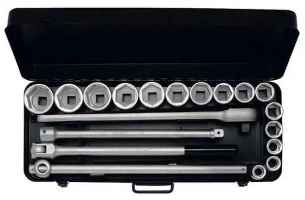 Top-Seller ELORA Steckschlüssel-Satz 3/4 21-teilig Zwölfkant ELORA-770-S15MZ 21 - 50 mm