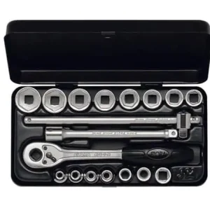 Top-Seller ELORA Steckschlüssel-Satz 3/8 18-teilig ELORA-871-JMU Sechskant 6 - 22 mm