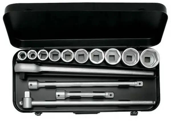 Wochenendangebot ELORA Steckschlüssel-Satz 3/4 14-teilig Sechskant ELORA-771-S10MZ 22 - 50 mm