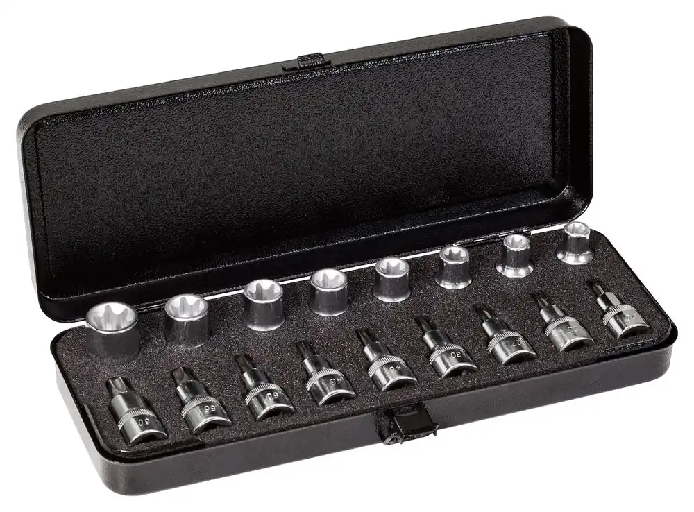 Top-Angebot ELORA Steckschlüssel-Satz 1/2 17-teilig TORX® ELORA-770-TXE 10 - 24