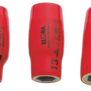 Top-Preis ELORA VDE-Sechskant-Steckschlüssel-Einsatz 1/2 Vierkant Schlüsselweite: 32 mm