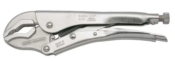 Zertifiziert ELORA Gripzange ELORA-502  Spannweite: 45 mm