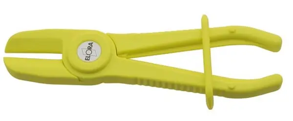 Zertifiziert ELORA Abklemmzange ELORA-245 aus stabilem Kunststoff Länge: 250 mm