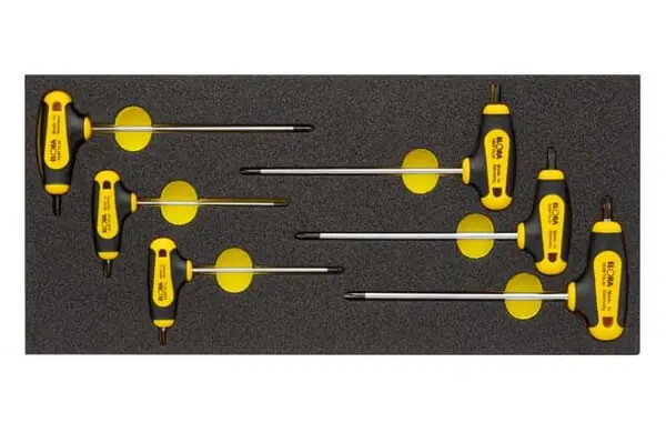 Aktuell ELORA TORX®-Winkelschraubendreher-Satz 6-teilig ELORA-Modul OMS-27