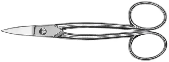 Sonderaktion BESSEY Goldschmiedeschere HRC 56 mit Griffaugen Länge: 175 mm