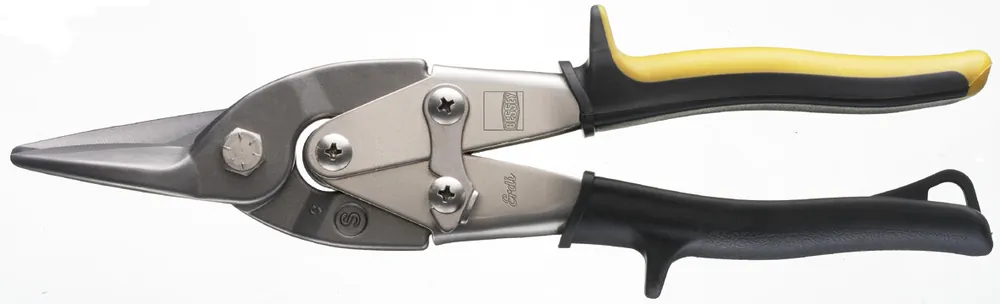 Abverkauf BESSEY Figurenschere HRC 59, links, 240 x 44 mm Ausführung: Schneidenlänge 44 mm. linksschneidend