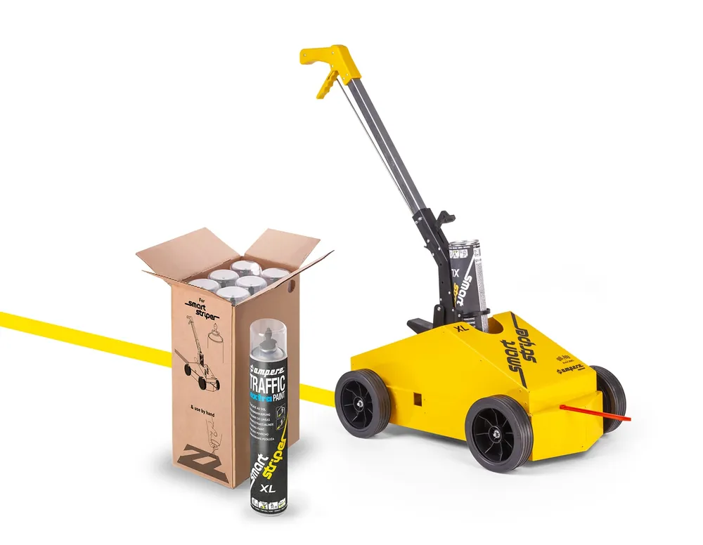 a.m.p.e.r.e. Traffic extra Paint XL Set (1 KT + 1 Smart Striper) Farbe: grau Sonderangebot