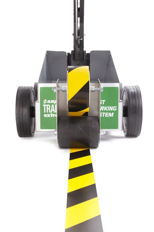 a.m.p.e.r.e. Traffic Tape Striper geeignet für Trafffic Tape Standard und Trafffic Tape Extra Expressversand