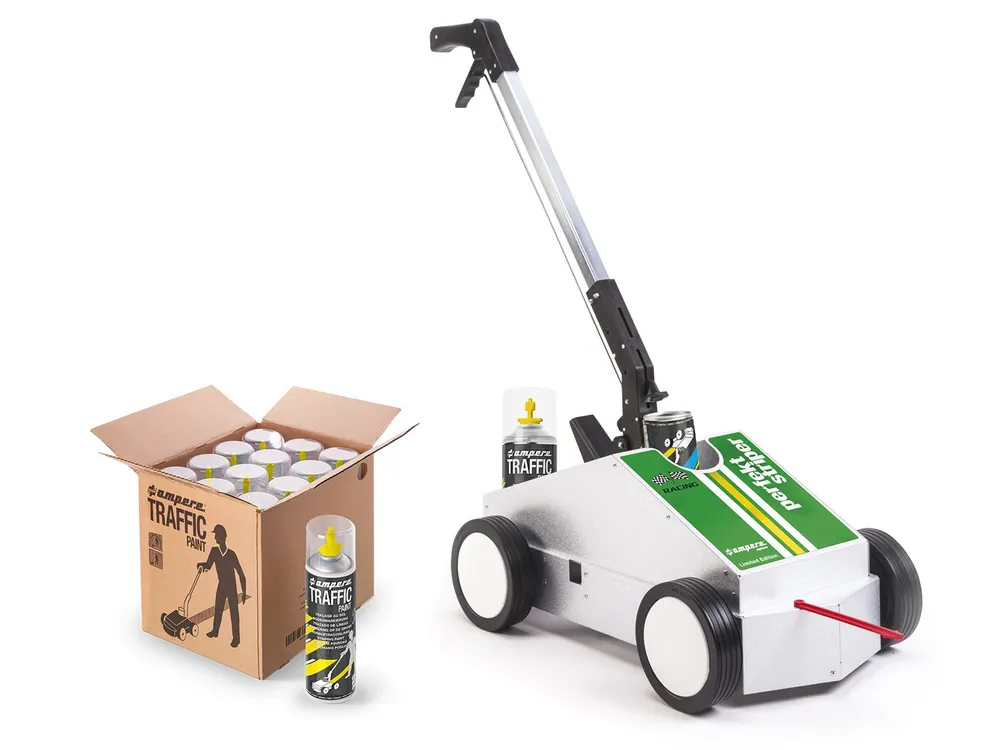 Aktuell a.m.p.e.r.e. Traffic Extra Paint Set, 1 KT + 1 New Perfekt Striper Gelb Farbe: gelb