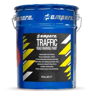 Mega-Angebot a.m.p.e.r.e. Straßenmarkierungsfarbe Traffic Road Marking Paint 5 kg Farbe: schwarz