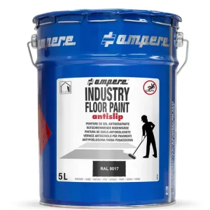 Billig a.m.p.e.r.e. Bodenmarkierungsfarbe Industry Floor Paint 5l Farbe: schwarz