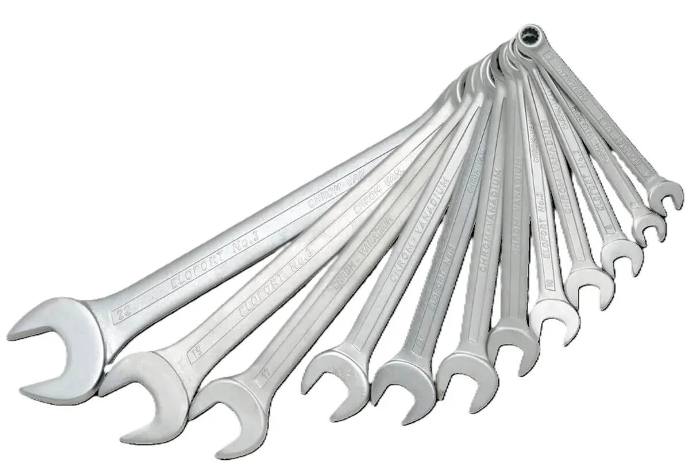 Zertifiziert ELORA Ringmaulschlüssel-Satz 12-teilig Elofort 3S 12M 6 - 22 mm