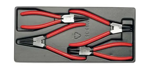 Super-Preis ELORA Sicherungsring-Zangen-Satz 3-teilig Modul ELORA-MS-25