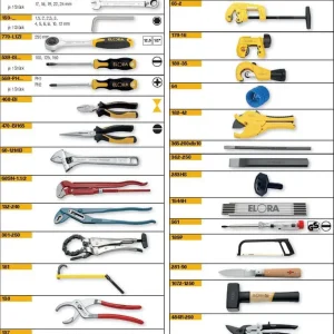 Ausverkauf ELORA Werkzeugsortiment ELORA-WS-8M 61-teilig