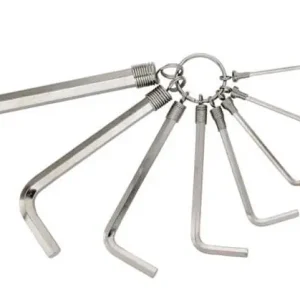 Sonderaktion ELORA Winkelschraubendreher-Satz 8-teilig ELORA-158R-3 am Ring 1/16-1/4af