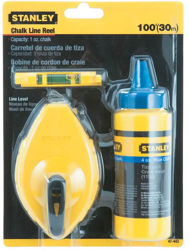 Direkt Vom Hersteller STANLEY Schlagschnur-Set Stanley®, mit blauer Kreide, 30 m