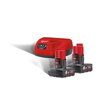 Aktuell Milwaukee Starterset M12NRG-602, 12 Volt