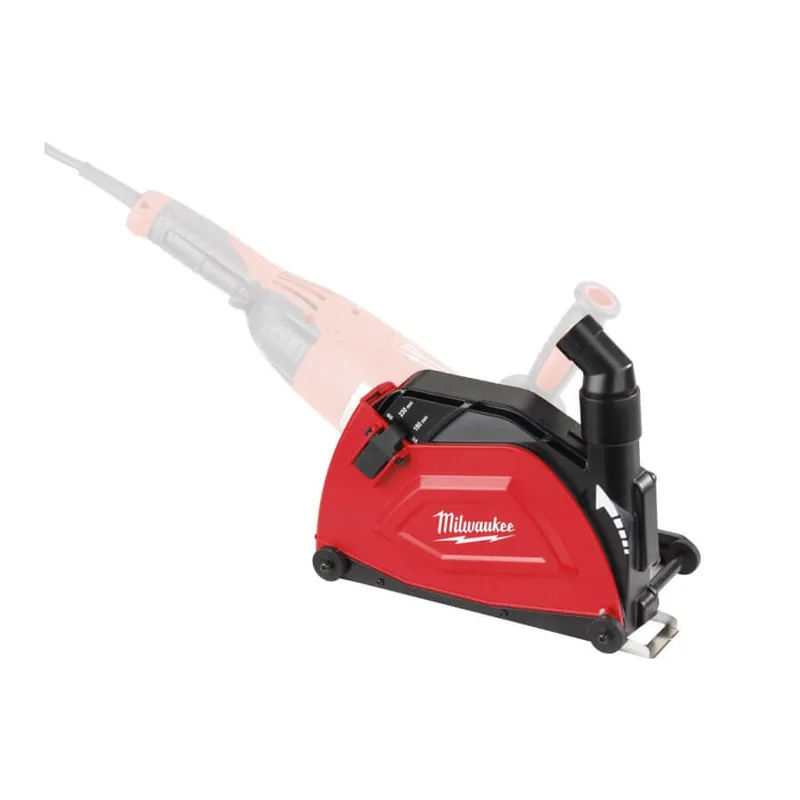 Markenprodukt Milwaukee Trennabsaughaube DEC 230 für Winkelschleifer 180-230 mm