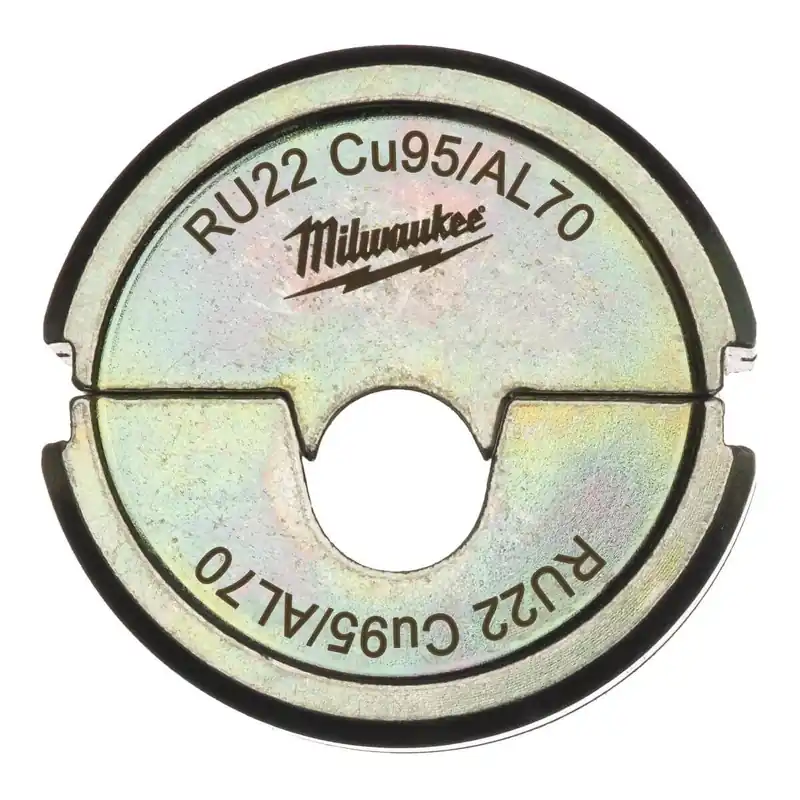 Milwaukee Presseinsatz RU22 Cu95/AL70 für Cu/Al für hydraulisches Akku-Presswerkzeug Top-Preis