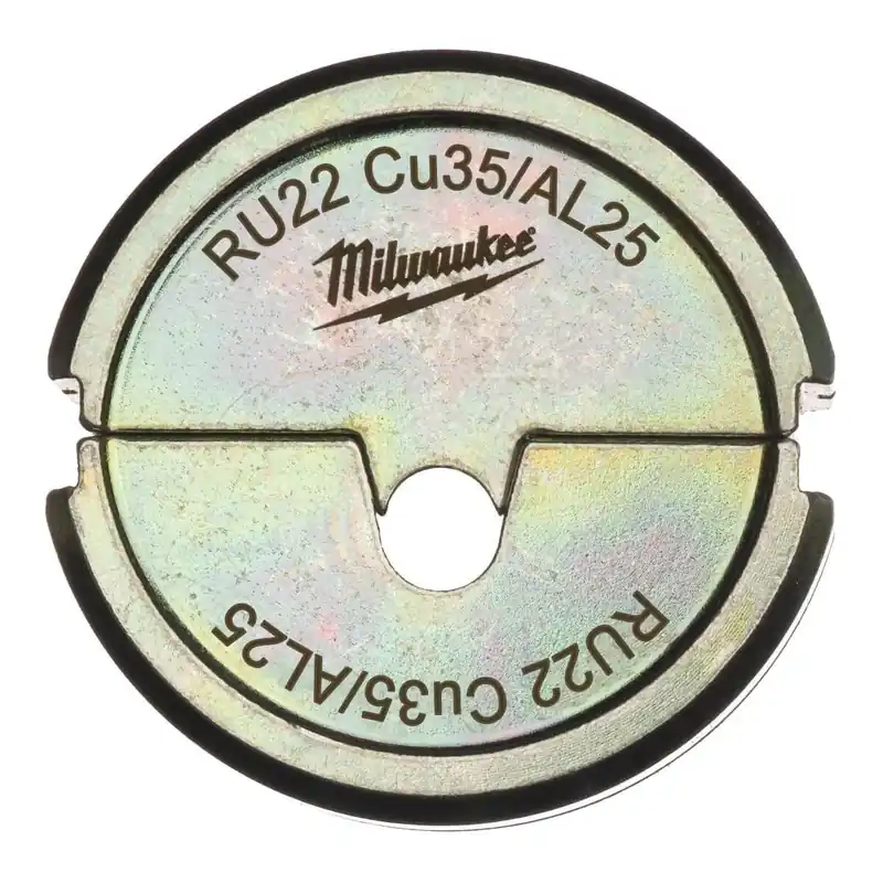 Milwaukee Presseinsatz RU22 Cu35/AL25 für Cu/Al für hydraulisches Akku-Presswerkzeug Top-Preis