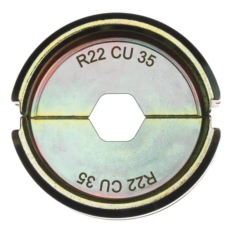 Versand Am Gleichen Tag Milwaukee Presseinsatz R22 Cu 35 für Standard Rohrkabelschuh