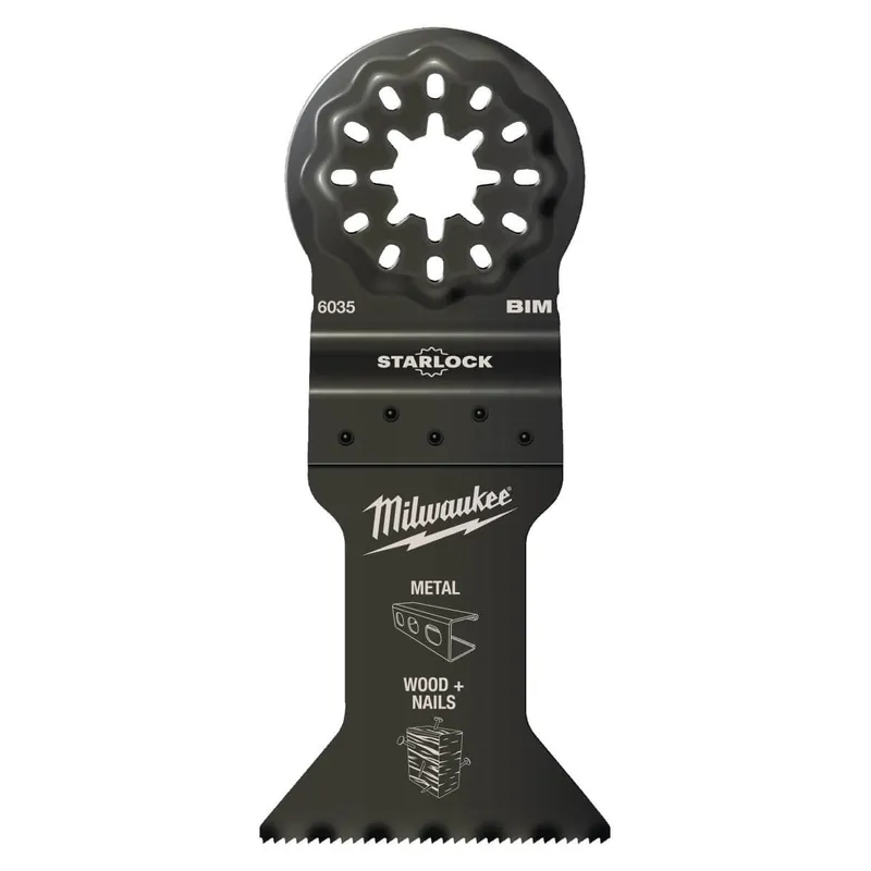 Milwaukee Multitool Starlock Bi-Metall Tauchsägebl.Holzm.Nä. Breite: 65 mm, 50er Pack Top-Preis