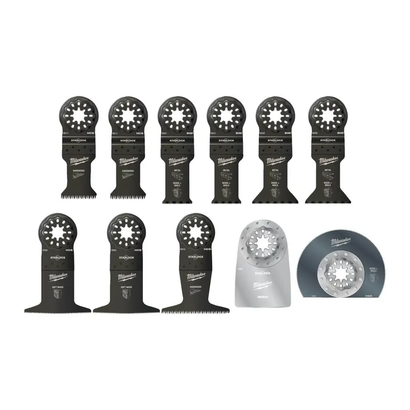 Milwaukee Multitool Starlock Zubehör-Set Universal 11-teilig Direktkauf
