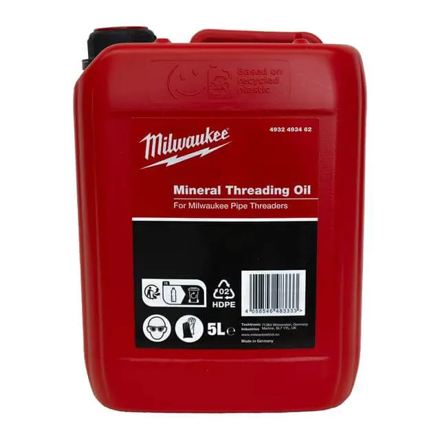 Zertifiziert Milwaukee Gewindeschneidöl mineralisch 5 l