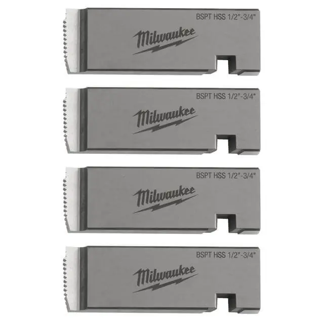 Jetzt Bestellen Milwaukee Gewindeschneideisen PTR2D 1/2 Zoll-3/4 Zoll BSPT HSS für MXF PTR2