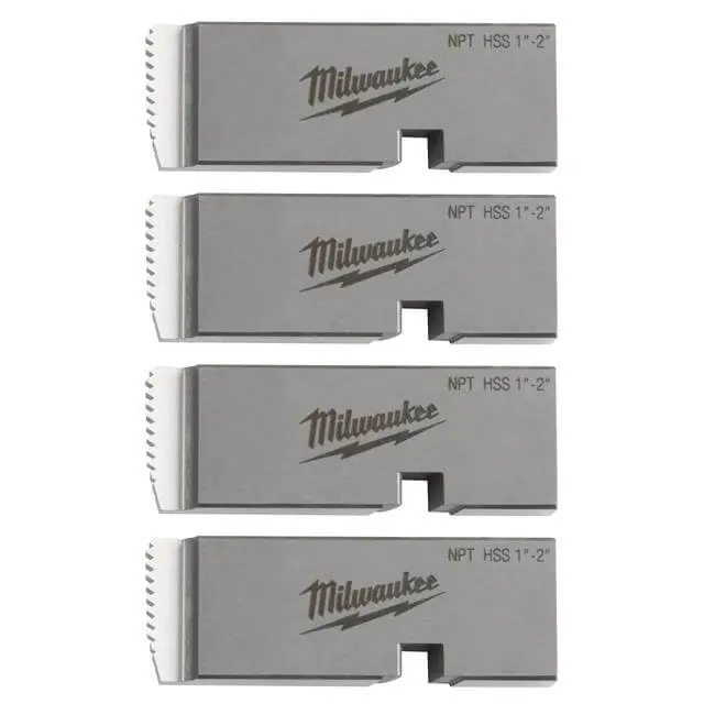 Rabatt Milwaukee Gewindeschneideisen PTR2D 1 Zoll-2 Zoll NPT HSS für MXF PTR2