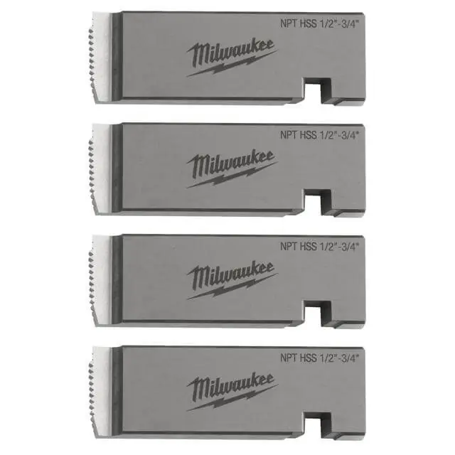 Mega-Angebot Milwaukee Gewindeschneideisen PTR2D 1/2 Zoll-3/4 Zoll NPT HSS für MXF PTR2
