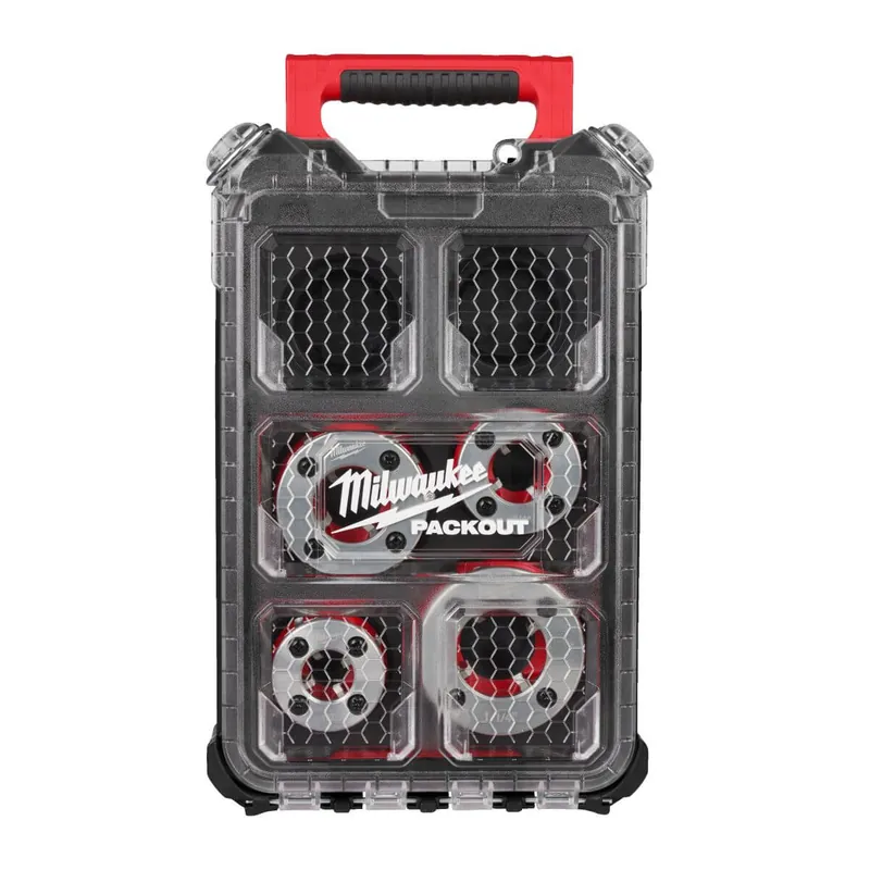 Must-Have Milwaukee Gewindeschneidkopf BSPT-Set 4-teilig