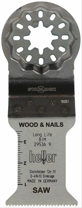 Abverkauf Heller BI-Metall Sägeblatt 50 x 35 mm