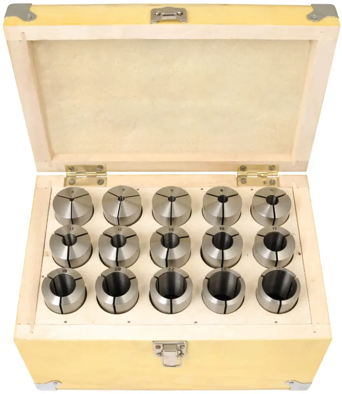 Bestpreis ELMAG Spannzangen-Set MK 3 - M12 11-teilig, 3-18 mm, direktspannend