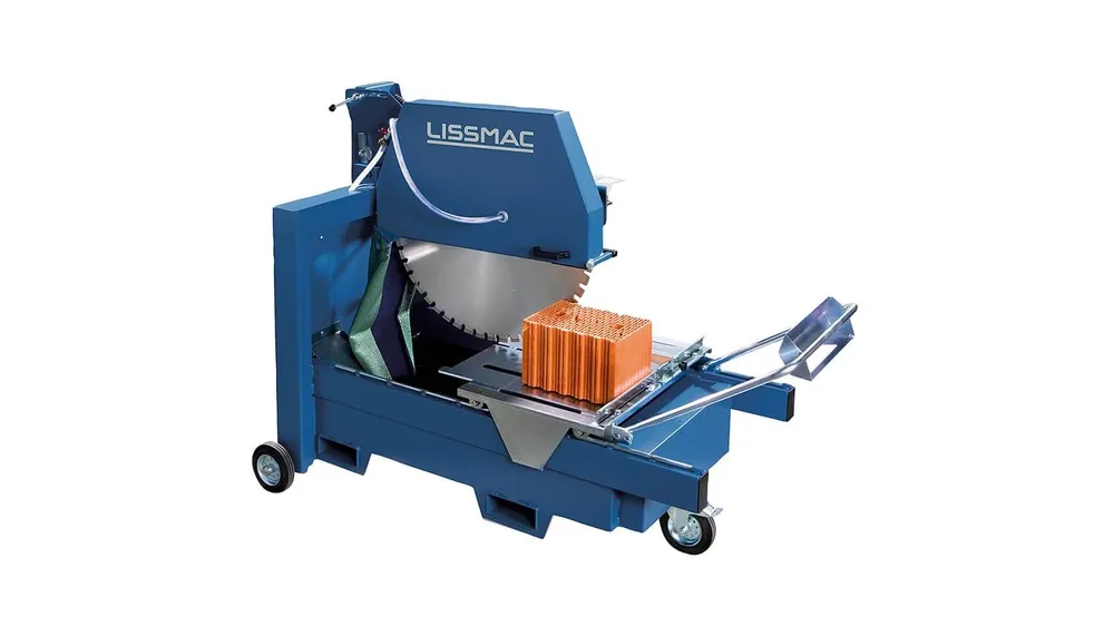 Super-Preis LISSMAC Steintrennsäge DTS 1000 H inkl. Dia-Sägeblatt 900 mm für Poroton, Kalksandstein