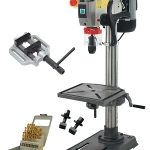 Begrenztes Angebot ELMAG Keilriemen-Tischbohrmaschine KBM 13 T Set-Aktion