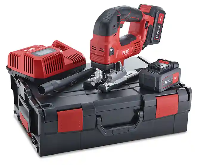 Abverkauf FLEX Akku Stichsäge-Set JSB 18.0-EC/5.0