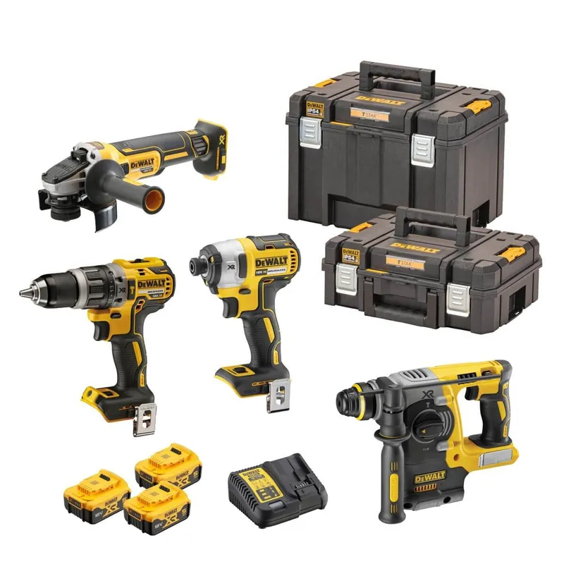 DeWALT Akku-Kombopack DCK422P3T 4-teilig 18 Volt Must-Have