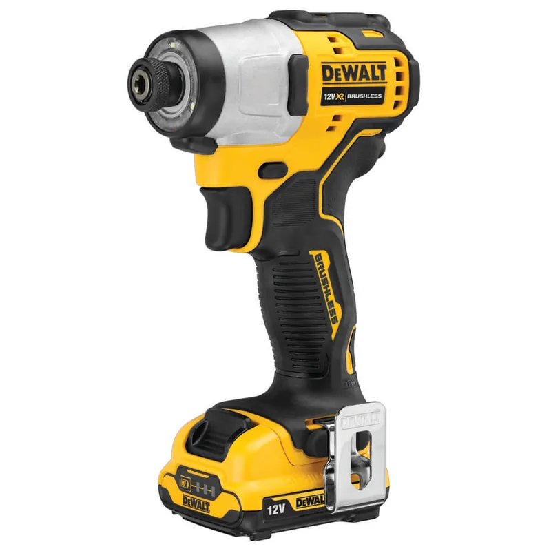 DeWALT Akku-Schlagschrauber DCF801D2 1/4 Zoll, 12 V/2 Ah Neu Im Sortiment