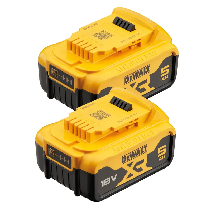 DeWALT Akku-Set 2x Akku Li-Ion 18 Volt / 5,0 Ah Angebot